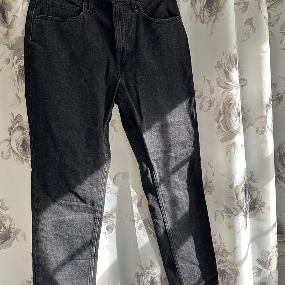 Everlane Black Ankle Cropped Jeans